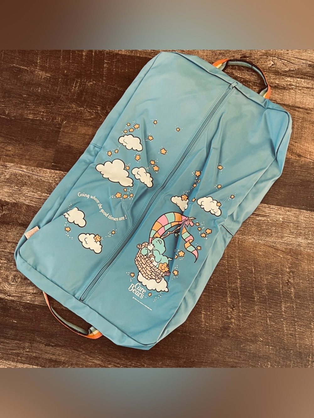 Vintage 1983 American Greetings Care Bears Kids Garment Travel Bag – Nostalgia